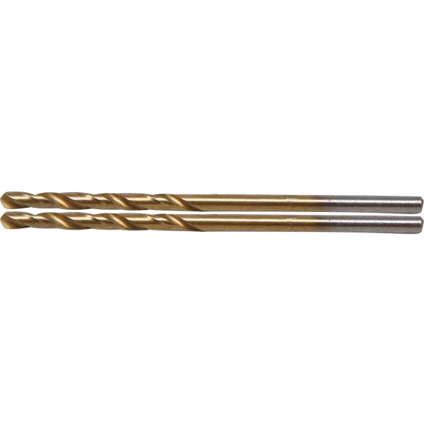 Twist Drill | HSS-G | titanium-nitrated | 2.5 mm | 2 pcs.