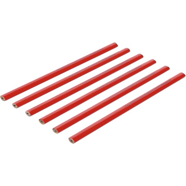 Carpenter's Pencils | 250 mm | 6 pcs.