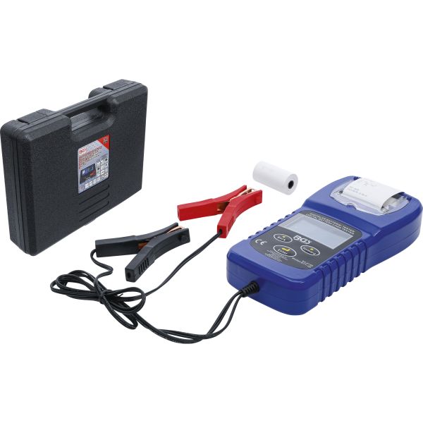 Digital Battery Tester and Charger System Tester | with Printer