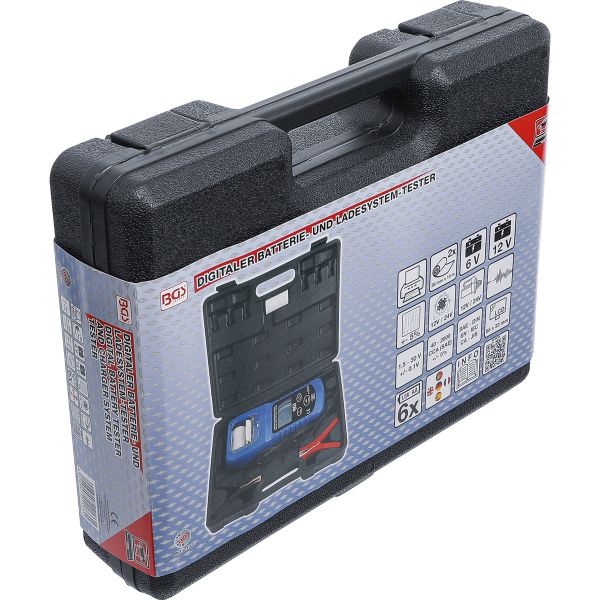 Digital Battery Tester and Charger System Tester | with Printer