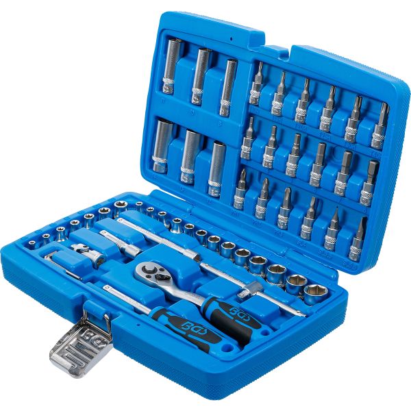 Socket Set | 6.3 mm (1/4") Drive | 53 pcs.