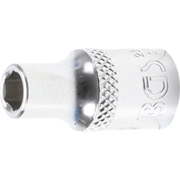 Llave de vaso hexagonal | 6,3 mm (1/4") | 5 mm