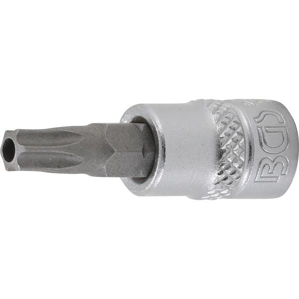 Bit Socket | 6.3 mm (1/4") Drive | T-Star tamperproof (for Torx) T30