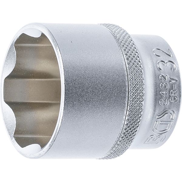 Socket, Super Lock | 12.5 mm (1/2") Drive | 32 mm