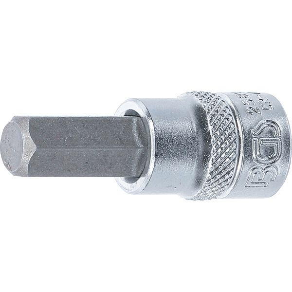 Bit Socket | 10 mm (3/8") Drive | internal Hexagon 10 mm