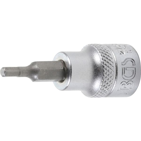 Bit Socket | 10 mm (3/8") Drive | internal Hexagon 1/8"