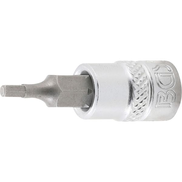 Bit Socket | 6.3 mm (1/4") Drive | internal Hexagon 3/32"