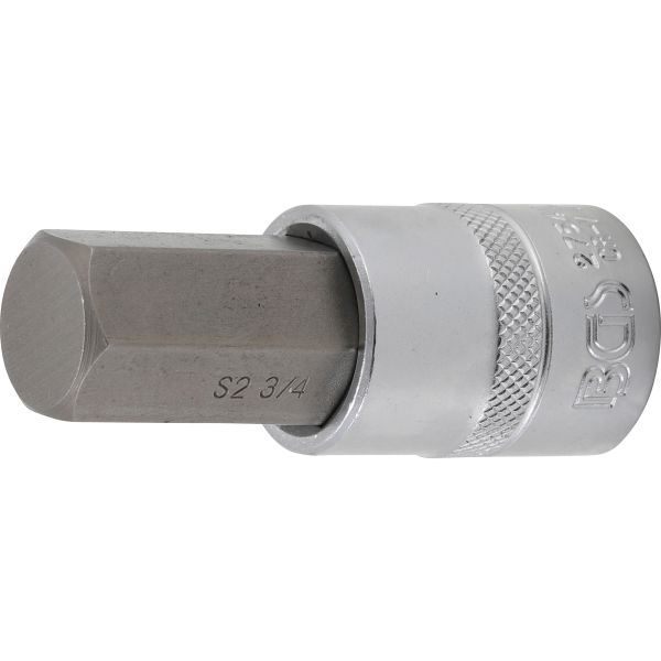 Bit Socket | length 70 mm | 12.5 mm (1/2") Drive | internal Hexagon 3/4"