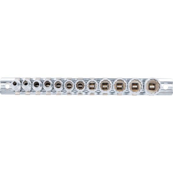 Socket Set, 12-point | 6.3 mm (1/4") Drive | Inch Sizes | 12 pcs.