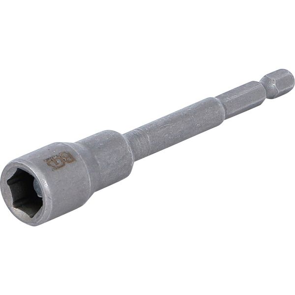 Socket, Hexagon, extra long | for electric drills | 6.3 mm (1/4") Drive | 11 mm