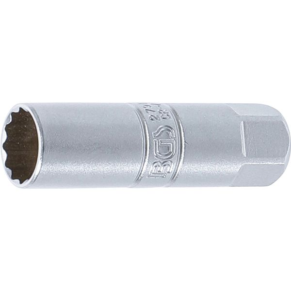 Spark Plug Socket, 12-point | 10 mm (3/8") Drive | 14 mm