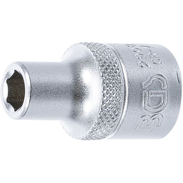 Steckschlüssel-Einsatz Sechskant | Antrieb Innenvierkant 12,5 mm (1/2") | SW 8 mm