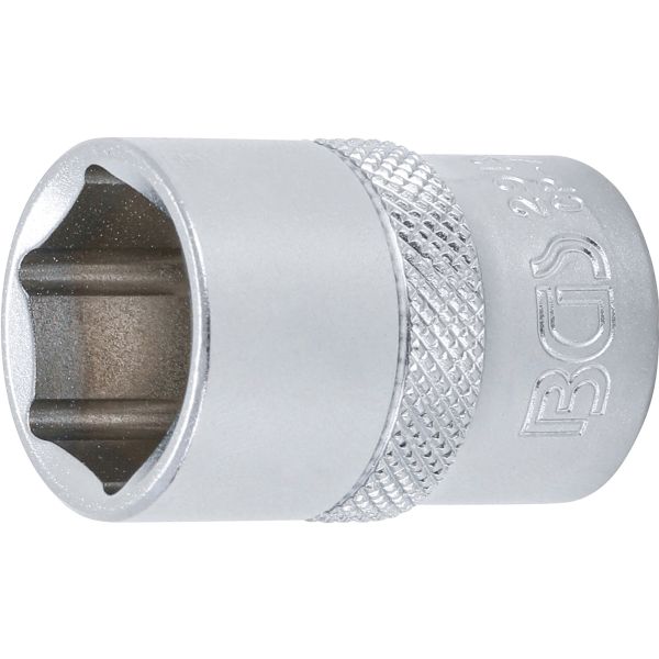 Llave de vaso hexagonal | entrada 12,5 mm (1/2") | 19 mm