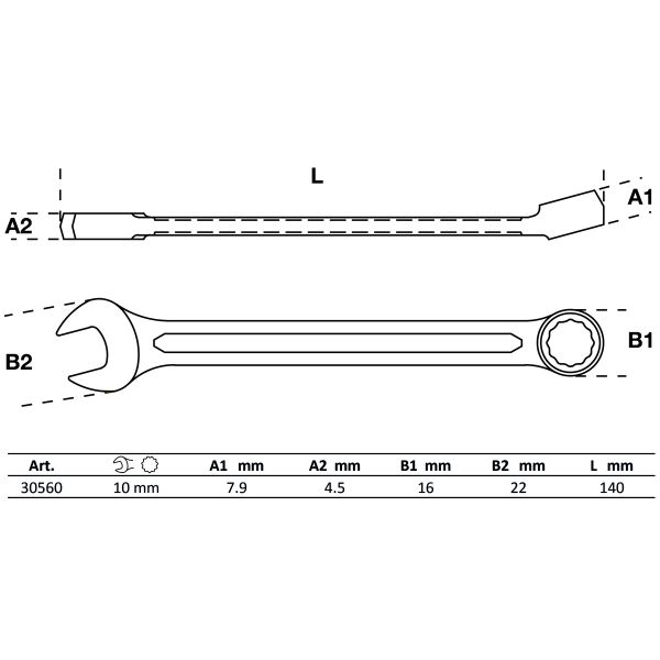 Llave combinada | 10 mm