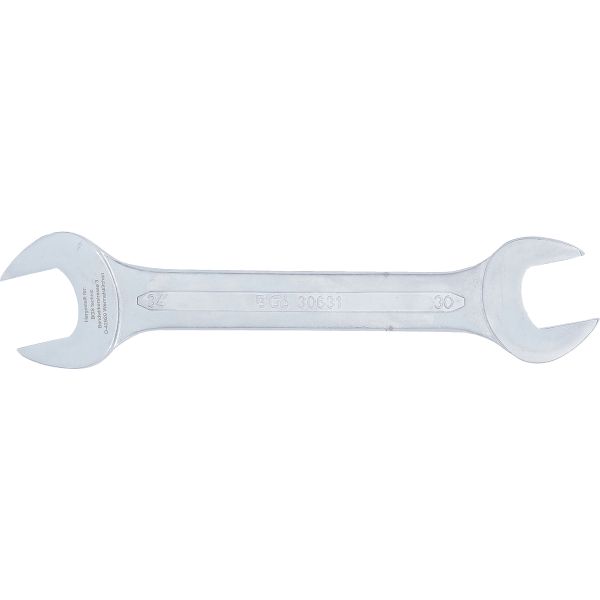 Double Open End Spanner | 30 x 34 mm