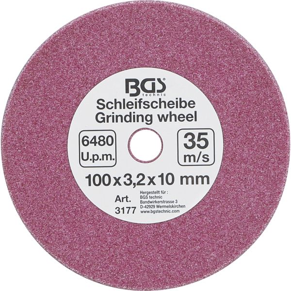 Grinding Disc | for BGS 3180 | Ø 100 x 3.2 x 10 mm