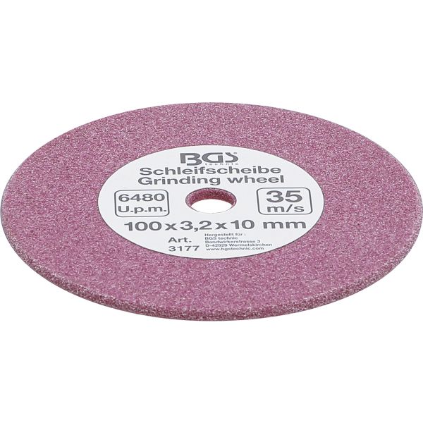 Disque abrasif | pour art. 3180 | Ø 100 x 3,2 x 10 mm