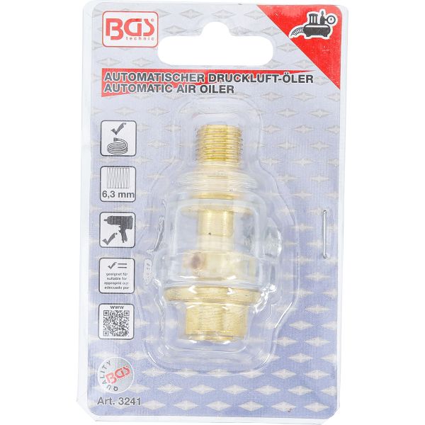 Automatic Air Oiler | Hose Connection 6.3 mm (1/4")