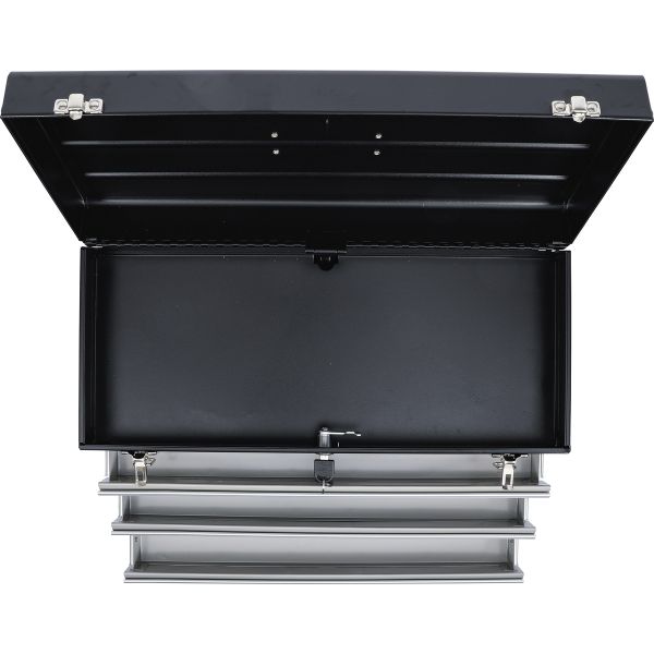 Metal Tool Case, empty | 3 Drawers