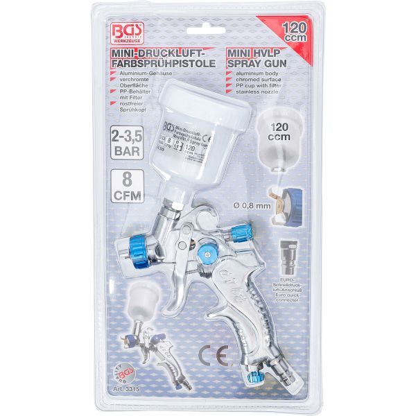 Mini Air Paint Spray Gun | 120 cm³