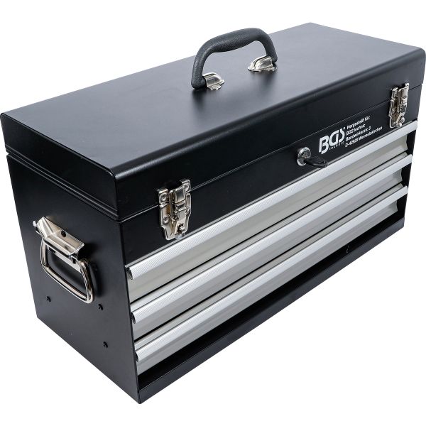 Metal workshop Tool Case | 3 Drawers | with 143 Tools