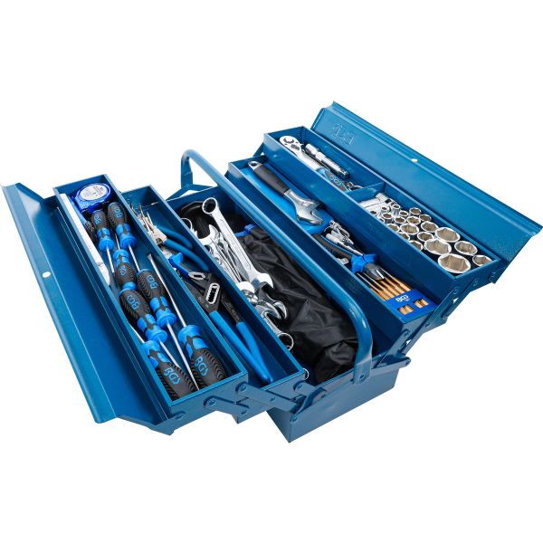 Metal Tool Box incl. Tool Assortment | 137 pcs.