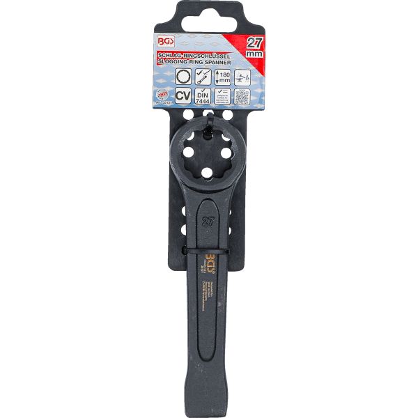 Slogging Ring Spanner | 27 mm