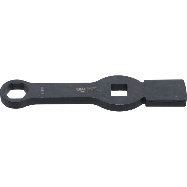 Slogging Ring Spanner | Hexagon | with 2 Striking Faces | 22 mm