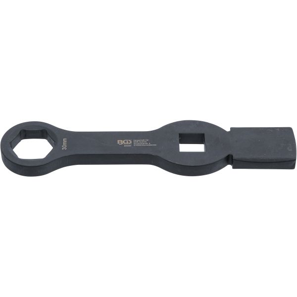 Slogging Ring Spanner | Hexagon | with 2 Striking Faces | 30 mm