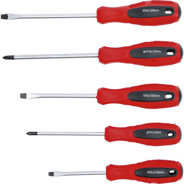 Screwdriver Set | Slot SL / Cross Slot | 5 pcs.