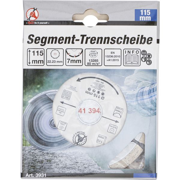 Segment-Trennscheibe | Ø 115 mm