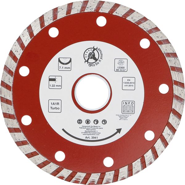 Turbo Cutting Disc | Ø 115 mm