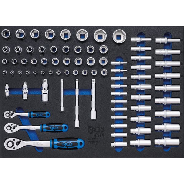 Tool Tray 3/3: Socket Set | 80 pcs.