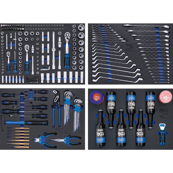 Workshop Trolley | 8 Drawers | with 263 Tools