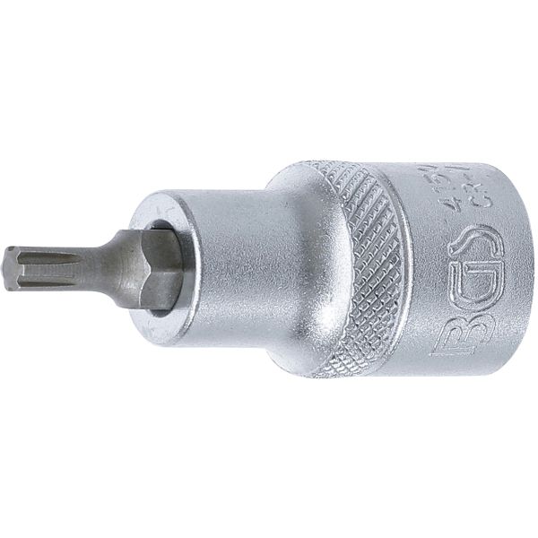 Bit Socket | 12.5 mm (1/2") Drive | Spline (for RIBE) M5