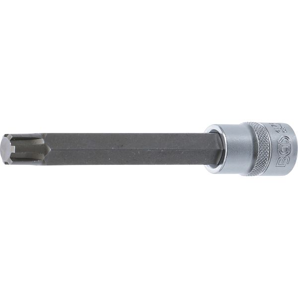 Bit-Einsatz | Länge 140 mm | Antrieb Innenvierkant 12,5 mm (1/2") | Keil-Profil (für RIBE) M14