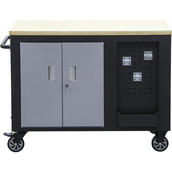 Workshop Trolley | 2x 5 Drawers | 1 Cabinet | empty