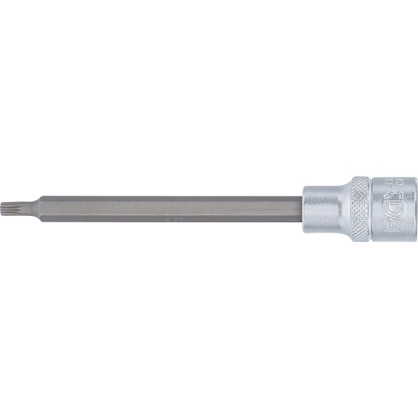 Bit Socket | length 140 mm | 12.5 mm (1/2") Drive | Spline (for XZN) | M5