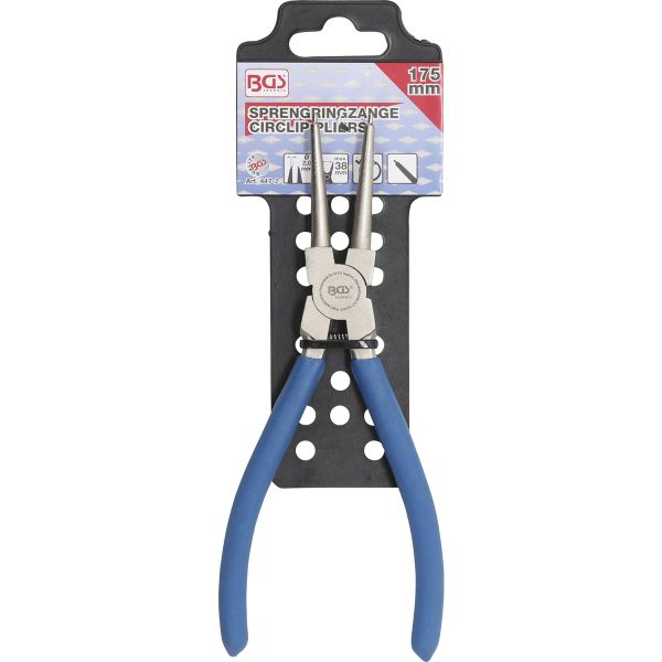 Circlip Pliers | straight | for inside Circlips | 175 mm