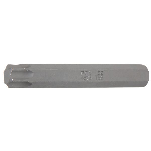 Bit | Länge 75 mm | Antrieb Außensechskant 10 mm (3/8") | T-Profil (für Torx) T55