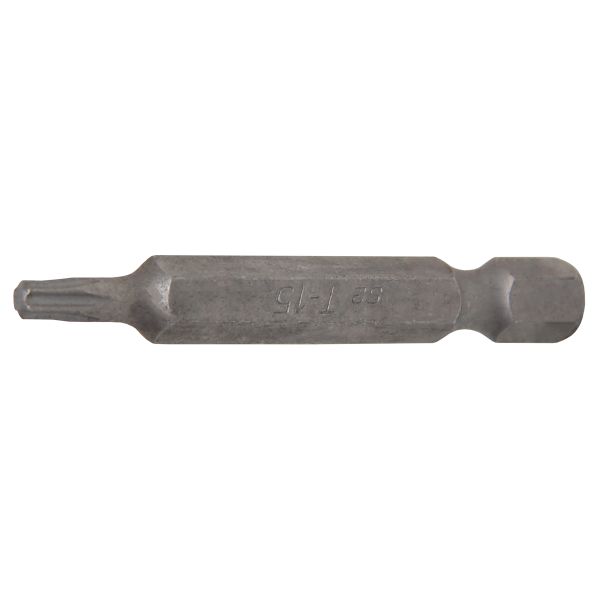 Embout | longueur 50 mm | 6,3 mm (1/4") | profil T (pour Torx) T15