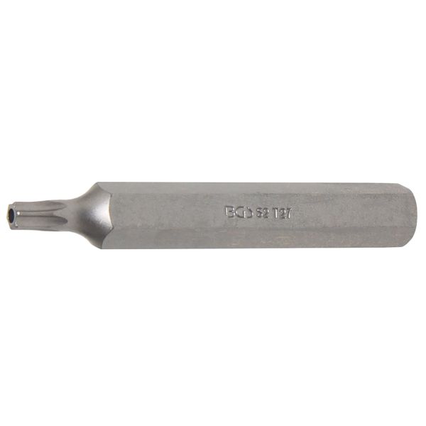 Embout | longueur 75 mm | 10 mm (3/8") | profil T (pour Torx) avec perçage T27