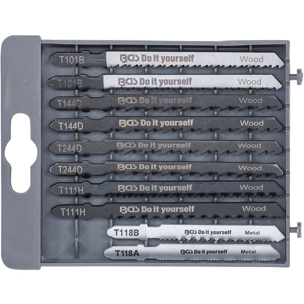 Jig Saw Blade Set | 10 pcs.