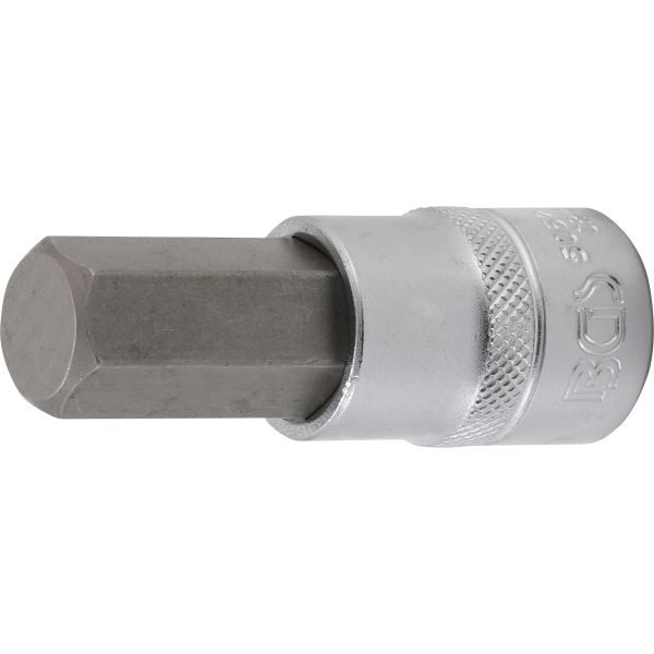 Bit Socket | 12.5 mm (1/2") | internal Hexagon 17 mm