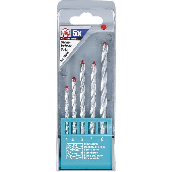 Masonry Drill Set | 4 - 8 mm | 5 pcs.