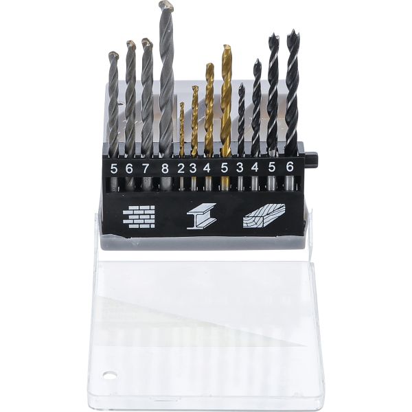 Combination Drill Set | 2 - 8 mm | 12 pcs.