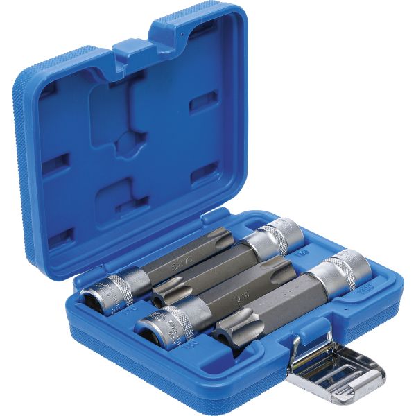 Bit Socket Set | 12.5 mm (1/2") Drive | T-Star tamperproof (for Torx) | 4 pcs.