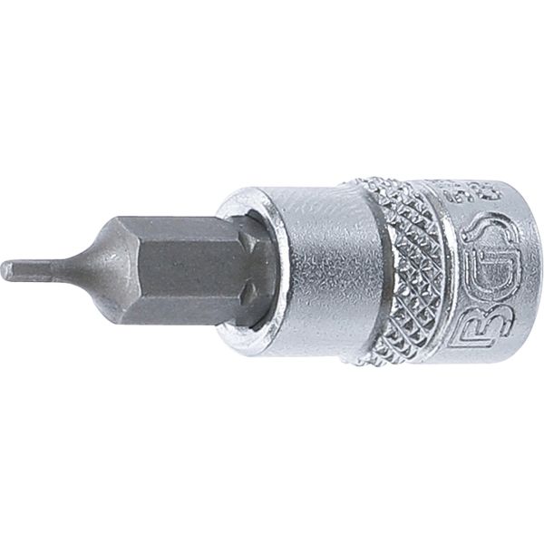 Bit Socket | 6.3 mm (1/4") Drive | internal Hexagon 1.5 mm