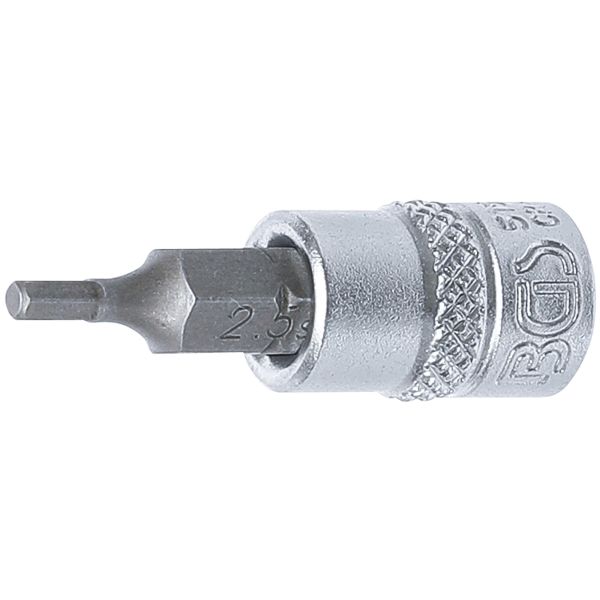 Bit Socket | 6.3 mm (1/4") Drive | internal Hexagon 2.5 mm