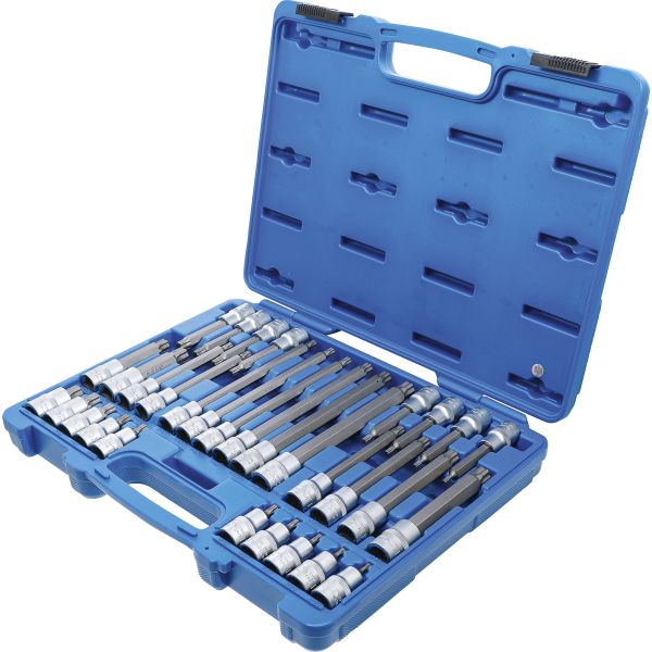 Bit Socket Set | 12.5 mm (1/2") Drive | TP-Star (for Torx Plus) TP20 - TP70 | 32 pcs.